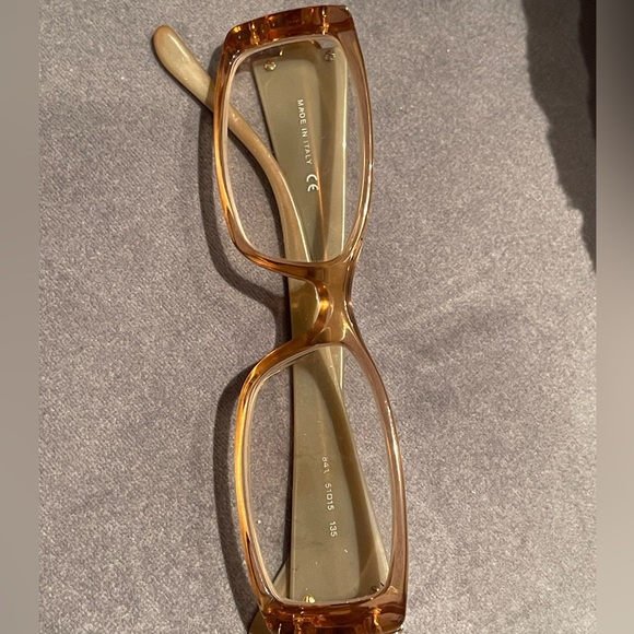 Bvrgari framer auténtico usados 841 51015 135 cuadrados con logo en los brazos - Picture 2 of 9